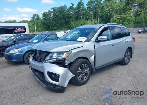 2018 Nissan Pathfinder S from USA, damaged, VIN 5N1DR2MM1JC616205